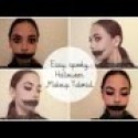 EASY Spooky Halloween Makeup Tutorial | Mish ❤︎