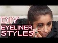 2 Simple Eyeliner Styles - DIY Tutorial