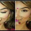 DIWALI PINK & GREEN MAKEUP TUTORIAL | KAJAL KUMARI