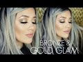Bronze & Gold Glam | Makeup Tutorial