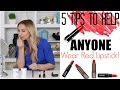 5 Tips to Help ANYONE Wear Red Lipstick!