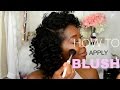 How to apply blush on the cheeks for beginners | Easy Technique | WOC | Darkskin | Blush Series #1
