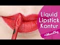 LIQUID LIPSTICK TIP: perfekte, knackgige Kontur - symmetrisches Lippenherz  // #MundTag