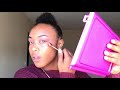 HOW TO DO EYE SHADOW WITH MATTE LIP GLOSS !
