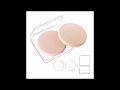 KOOBA 2pcs Round Makeup Sponges with 1 Travel Case, Face Primer Compact Powder Puff, Beauty Blender