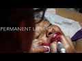 Permanent Lipstick and Lipliner