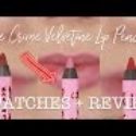 LIME CRIME LIP LINER | Velvetine Lip Pencils Swatches + Review