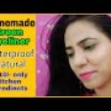 Homemade Natural Green Eyeliner | Kitchen Ingredents | ग्रीन काजल बनाएं
