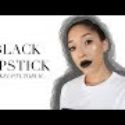 Black Lipstick Makeup Look