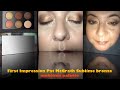 First impression- Pat McGrath mothership sublime bronze ambition palette and lipstick