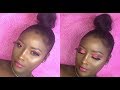 Super Easy Pink Semi Cut Crease Eyeshadow Tutorial + New Lip Liners From Amazon ✨