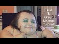 Blue & Green Makeup Tutorial!