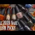 Fall 2019 Nail Polish Picks