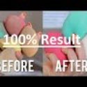 How to clean makeup sponge at home | Makeup sponges and brushes | result in 15  mins | beauty hack |