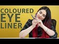 Coloured EyeLiner Tutorial by Naima | Foxy Makeup Tips