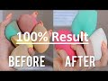 How to clean makeup sponge at home | Makeup sponges and brushes | result in 15  mins | beauty hack |