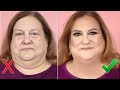 HIDE A DOUBLE CHIN WITH MAKEUP & CONTOURING! Tutorial on Best Tips For Slimming The Face & Neck.