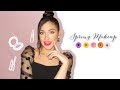 SPRING MAKEUP LOOK | WINGED LINER + BOLD LIP