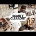 HUGE BEAUTY CLEAROUT | DECLUTTERING TIPS AND MAKEUP ORGANISATION | SPRING CLEAN WITH ME