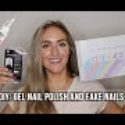 HOW TO DO FAKE NAILS AND GEL NAIL POLISH AT HOME