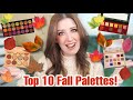 TOP 10 FALL EYESHADOW PALETTES 2020