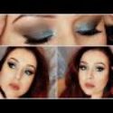 Barna és kék smink /Blue Brown Eyeshadow+tips & tricks #easymakeup #makeup #makeuptips #makeuptricks