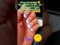 #nail art# gel polish # french tips# flower