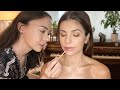 ASMR Doing Her Makeup Tutorial + Skincare - Friend Spa Treatment - Soft Spoken Role Play w/@MadPASMR