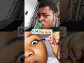 she was applying mascara on her face🤯#mascara #shorts #viral #trending #popular #viralvideos